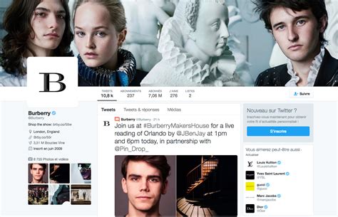 social media and luxury brand management: the case of burberry|Burberry social media company.